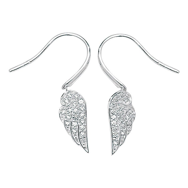 Angel Wing Silver 925 Earrings - NiaYou Jewellery