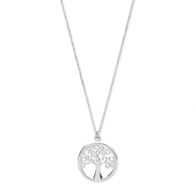 Silver 925 Celtic Tree of Life Pendant Necklace - NiaYou Jewellery