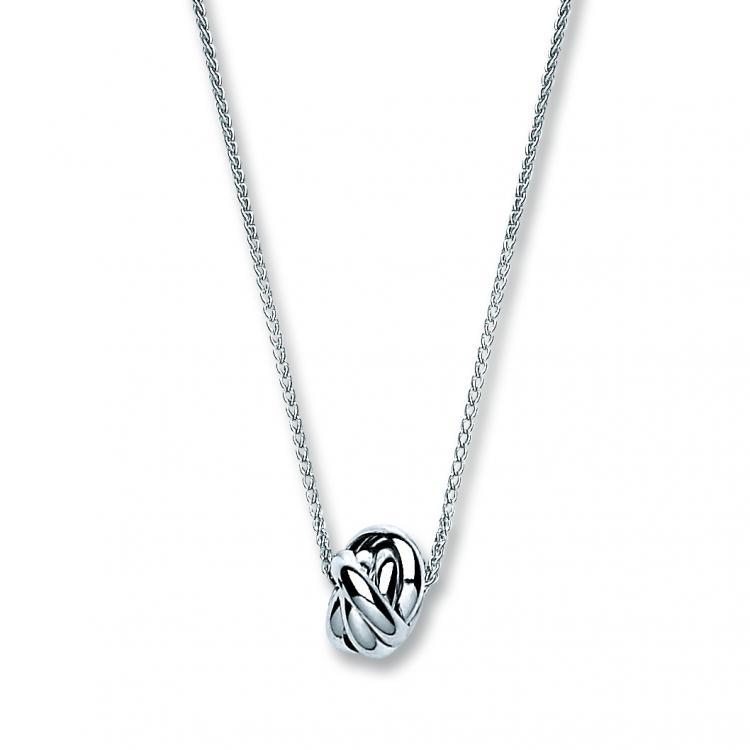 Silver 925 Knot Pendant Necklace - NiaYou Jewellery