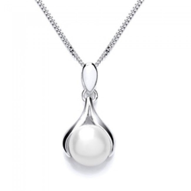 Sterling Silver 925 Freshwater Pearl Pendant - NiaYou Jewellery