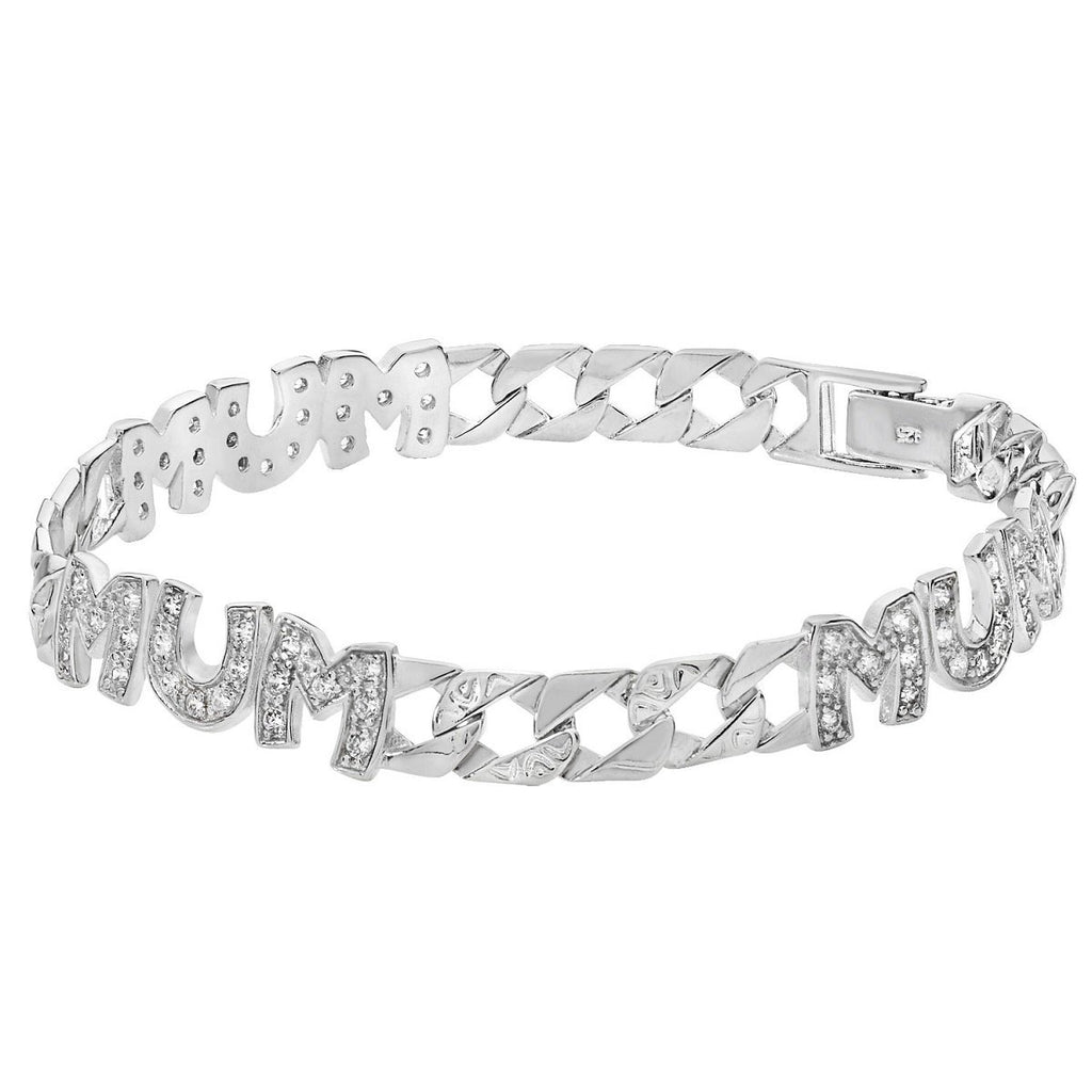 Sterling Silver MUM Ladies Bracelet - NiaYou Jewellery